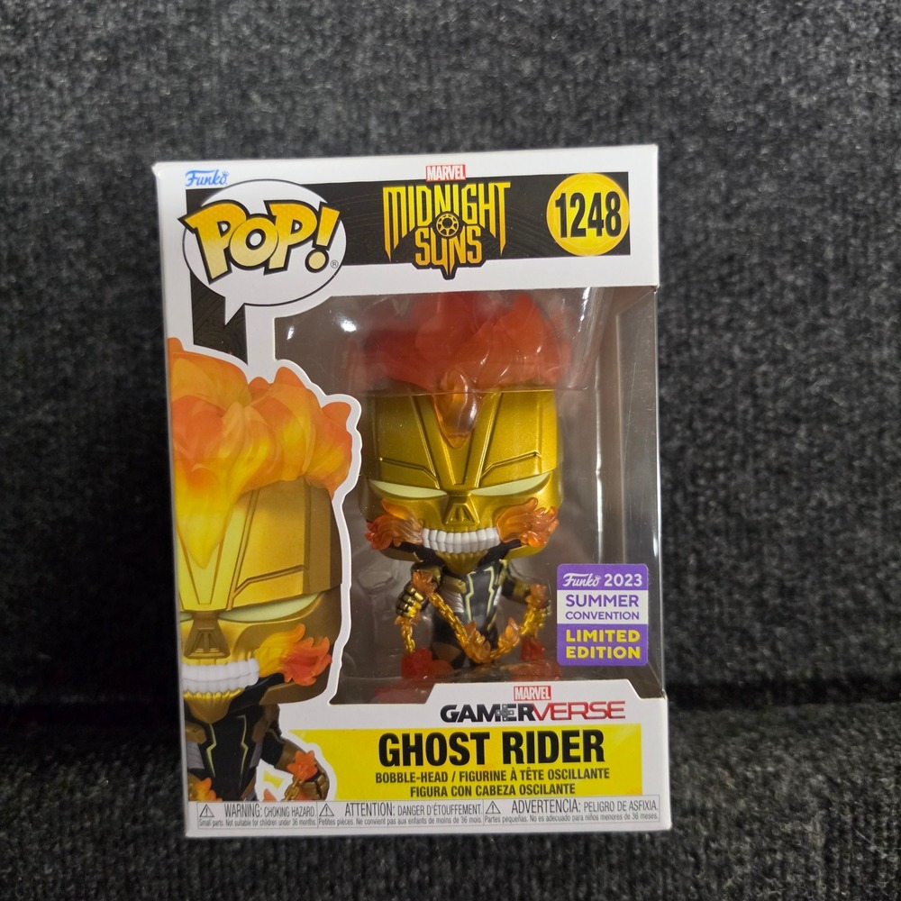 Funko Pop Marvel Midnight Suns Ghost Rider 1248 Summer Convention Exclusive